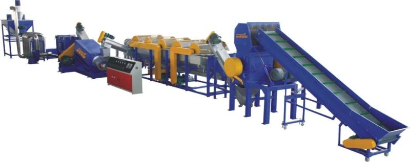 Pet Bottle Flakes Crushing Washing Drying Production Line