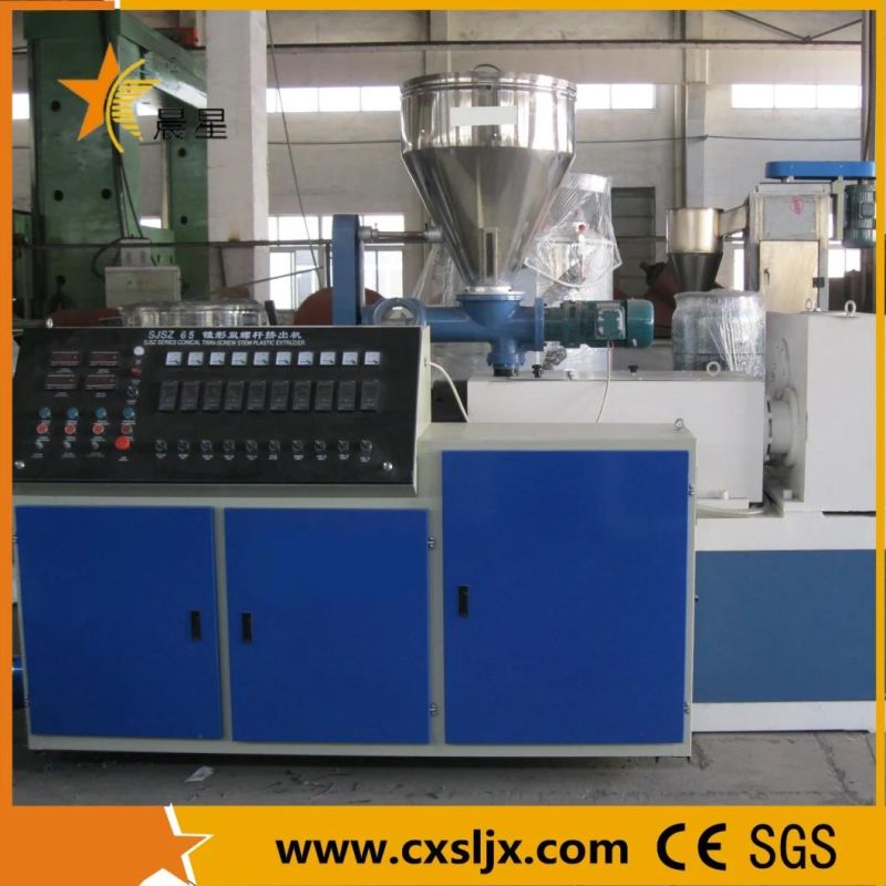 PVC Plastic Pelletizing Line/ PVC Hot Cutting Granules Production Line