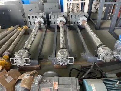 Mono Layer Rotary Die Double Rewinder HDPE LDPE LLDPE Film Blown Machine