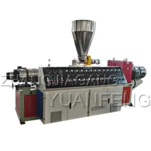 Sjsz80/156 Conical Double Screw Extrusion Machine