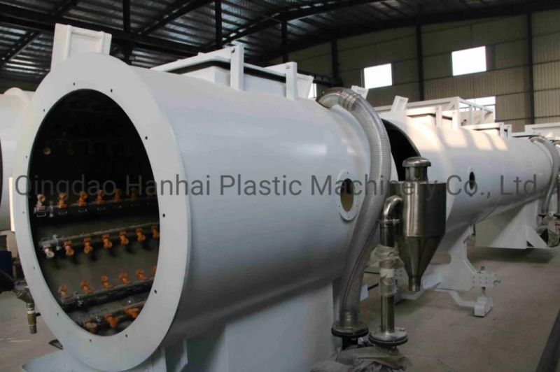 PE Dual Pipe Extrusion Line