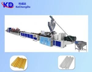 PVC Artificial Faux Marble Strip/Corner Profile Twin Screw Extruder