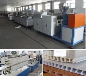 WPC Rail Fence Decking Extrusion Line