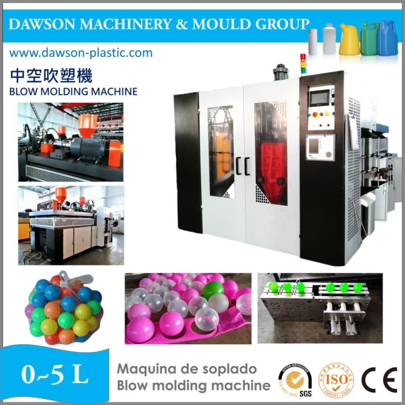 Colorful Seaballs Double Station Blow Molding Machine