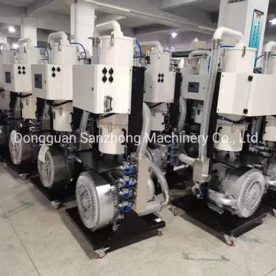 Industrial Vacuum Conveying Hopper Auto Loader Feeder for Plastic Pellets Injection ...