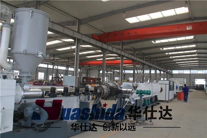 110-600mm HDPE Jacket Shell Extrusion Line for Heat Water PU Foam Pre-Insulation Pipe Making