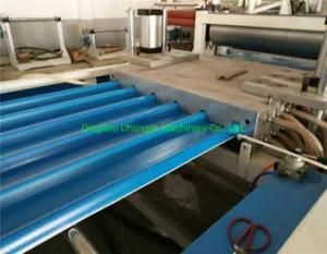 ASA/PVC Wave Roof Tile Extrusion Production Line