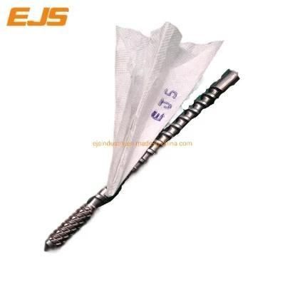 Bimetallic Single Micro Extruder Screw Barrel for Filament Extrusion Line