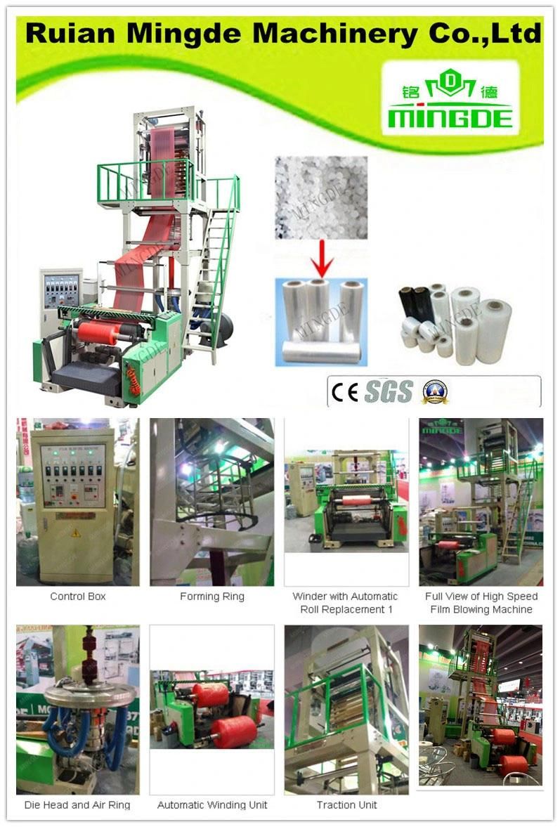 Mingde Hot Sale Polyethylene Plastic Film Blowing Machine Price