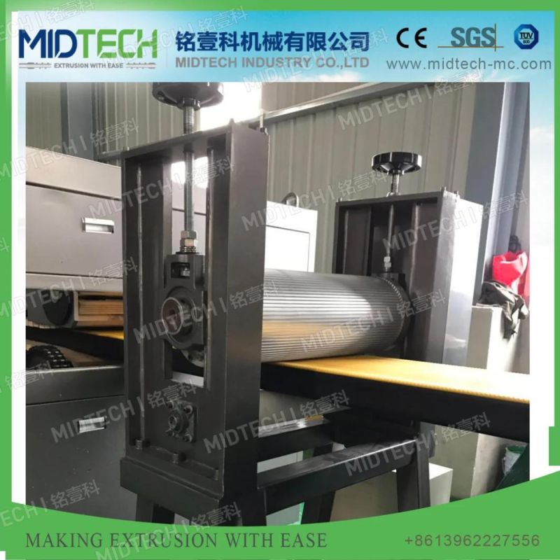 (Midtech Industry) Plastic HDPE/PE Ocean Marine Fishing Raft Pedal Profile Making Extrusion Extruder Machine Price