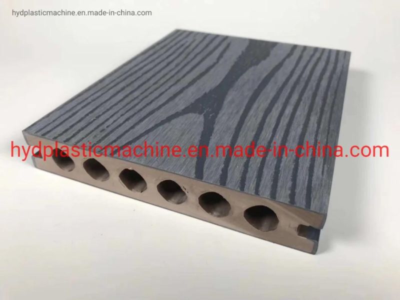 WPC Decking Plastic Wood Machine Plastic Extruders Production Line Manufacturer