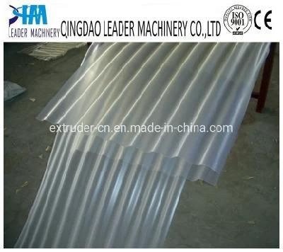 PVC PP Corrugated Sheet Extrusion Machine