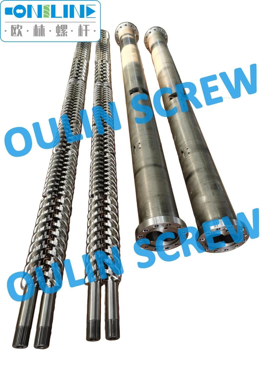 Produce 114mm Twin Parallel Screw and Cylinder for PVC Extrusion