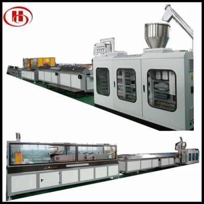 PP PE PVC WPC Wood Plastic Extrusion Machine