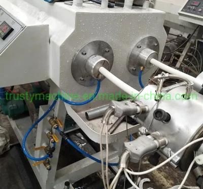 20-63mm Plastic PVC Double Pipe Production Machine Line PVC Pipe Extrusion Line