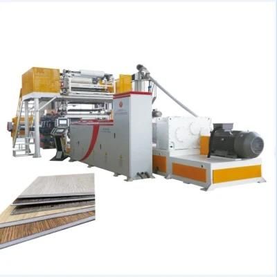 PVC WPC Spc Viny Flooring Tile Machine Production Extrusion Line