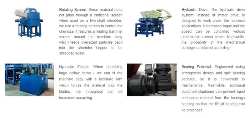 Plastic Drum Shredder/Plastic Bucket Shredder/Plastic Barrel Shredder/Plastic Crusher/Gl32100