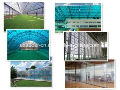 Equipment for Multiwall Polycarbonate PC Hollow Sheets