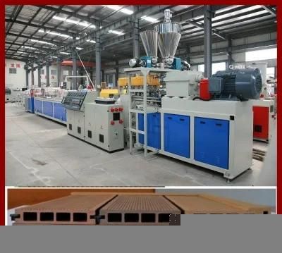 Wood Plastic Composite Decking Extruder Machine