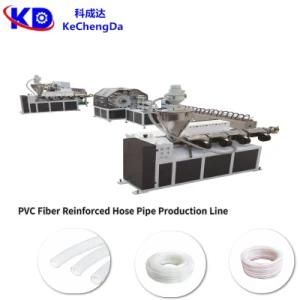 Plastic PVC Materials Fiber Reinforced Hose Pipe Production Line / Extrusion Machine