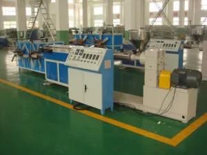 PE Single Wall Corrugated Pipe Production Line