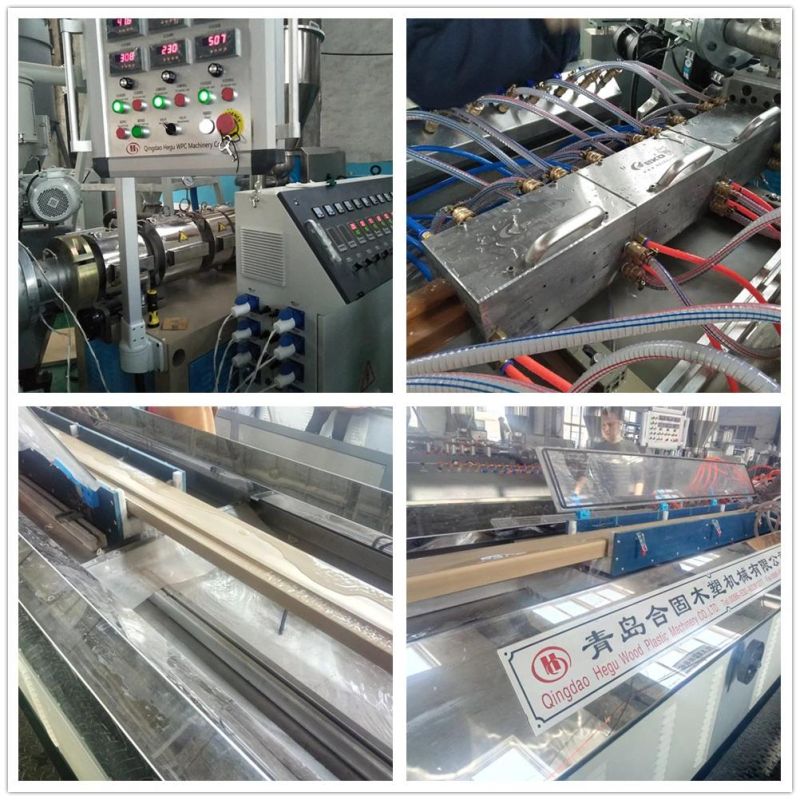 PVC/UPVC+ASA Co-Extrusion Window Profile Making Machine Plastic Window Machine