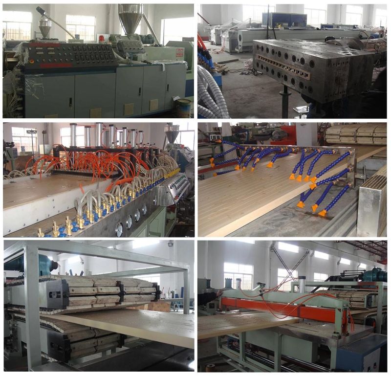 800mm 1000mm WPC PVC Hollow Door Board Panel Making Machine