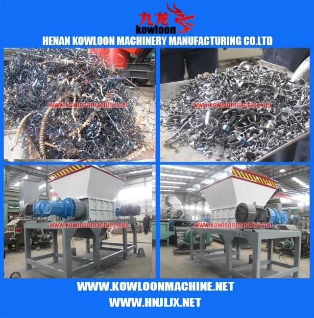 High Output Easy Maintenance Iron Scraps Shredder