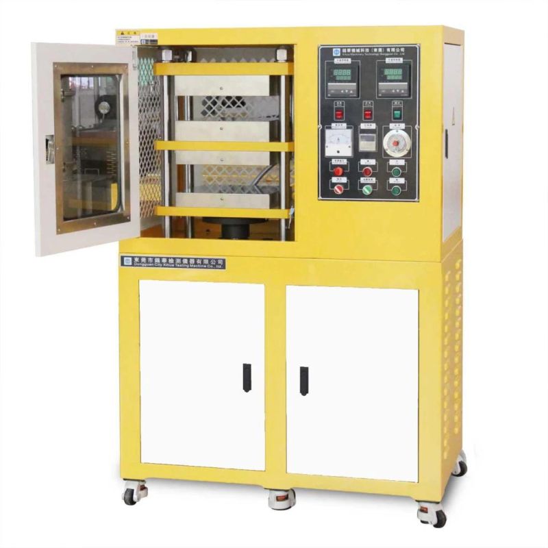 Vulcanization Tablet Press Machine for Polymers, Masterbatches Testing