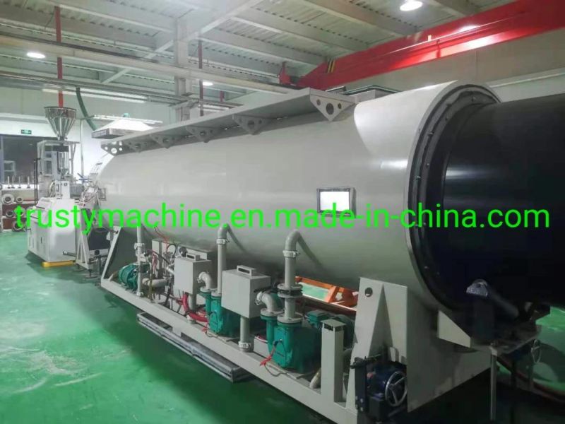 Trusty 2021 Hot Sale HDPE Pipe Extrusion Line/Trusty The Most Economic Air-Filled Insulation Pipeline Production Line