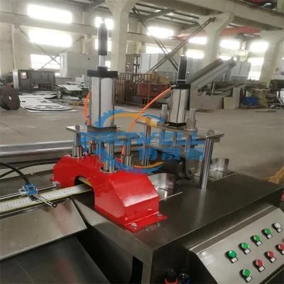 PVC Board Length-Fixed Cutting Machine/Plastic Panel Ceiling WPC Floor Dustless Cutter