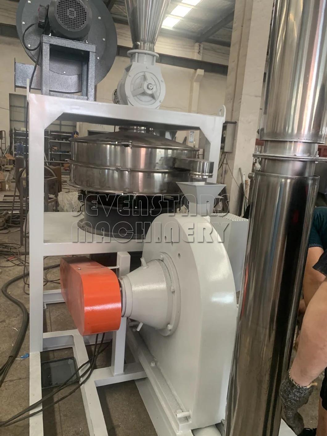 Recycled PP PE PVC Plastic Pulverizer Grinder Machine