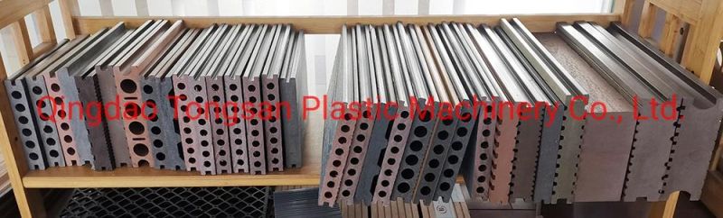 Wood Plastic Composite Decking Profile Extrusion Machine