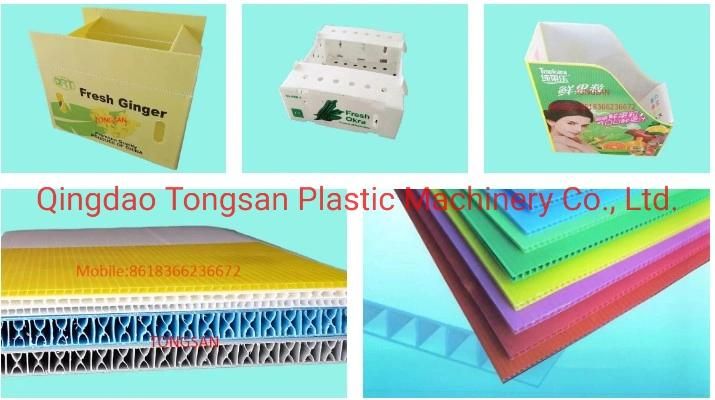 Coroplast Correx Corflute Sheet and Board Extrusion Production Line