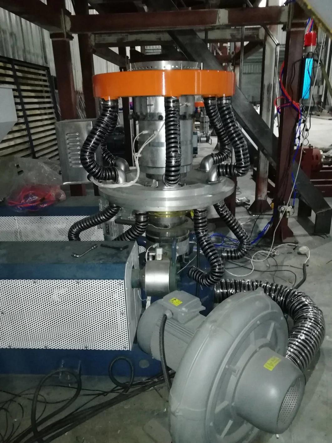 Plastic High/Low Density Rotary Die Head Wide Film Blowing Machine