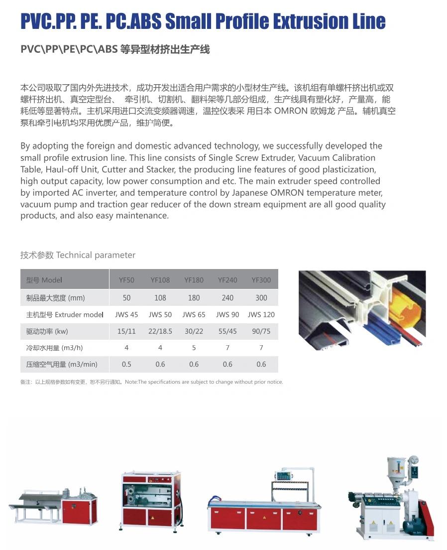 Jwell Plastic PVC Wallboard Extrusion Machine