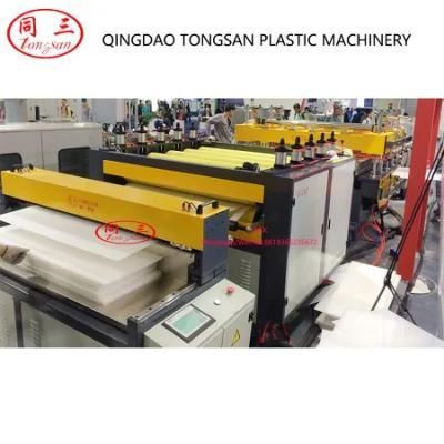 Plastic PP PE Hollow Profile Sheet Extrusion Line
