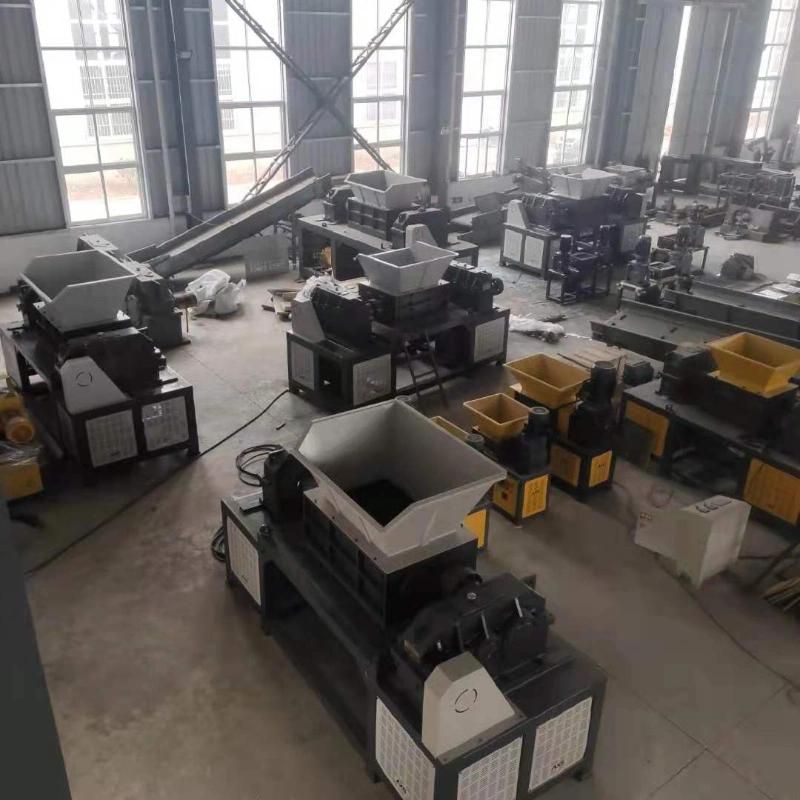 PLC Control Industrial Cardboard Shredding Machines/Plastic Shredder Machine