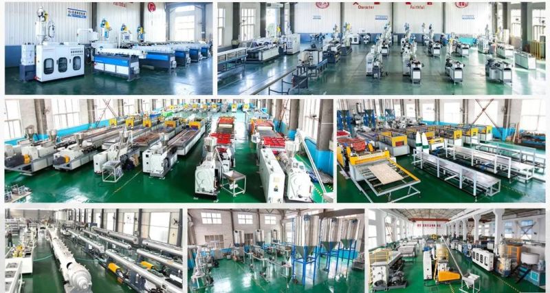 Tongsan 2600mm PP Hollow Corrugated Sheet Making Machine for India Customer