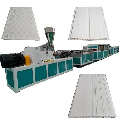 300mm-600mm PVC Decorative Ceiling Panel Extrusion Machine