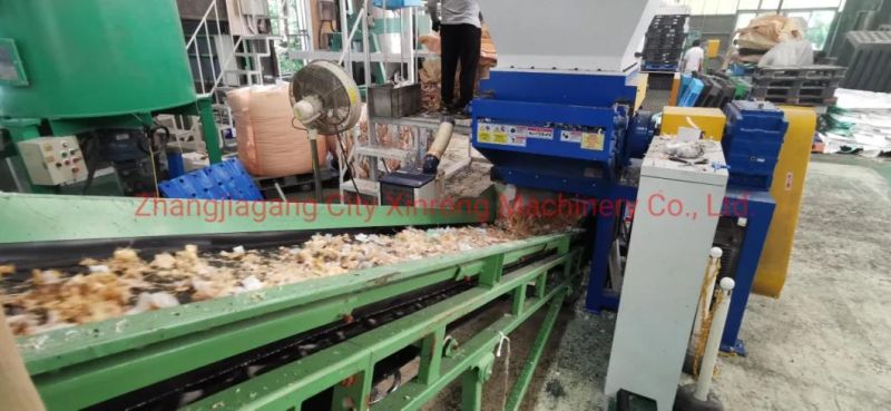 Waste PP Bags/Jumbo Bags/Ton Bags Shredder