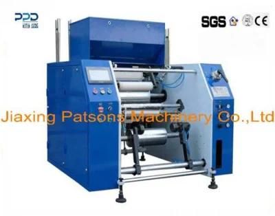 Low Price 5 Shaft Full Automatic Cling Wrap Winder Machinery