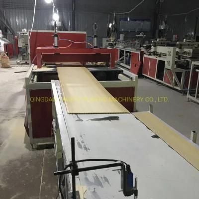 PVC / UPVC Profile Decoration Gusset Plate Ceiling Panel Production Line Manufacturer