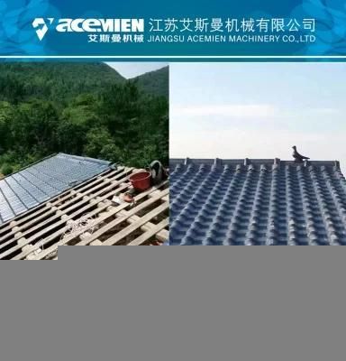 Plastic Glazed Tile Making Machine