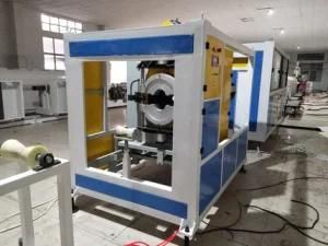 High Efficient Plastic HDPE/LDPE Pipe Extruder Machine with 90kw Motor and Capacity ...