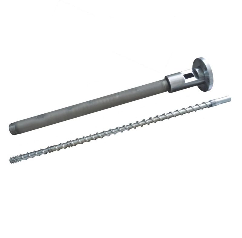 Manufacturer Stainless Steel High Mixing Bimetal Screw and Barrel for Injection Molding Machine
