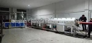HDPE 3 Layer Polyethylene Pipe Extrusion Machine Line /HDPE Coating Line Pipe Machine