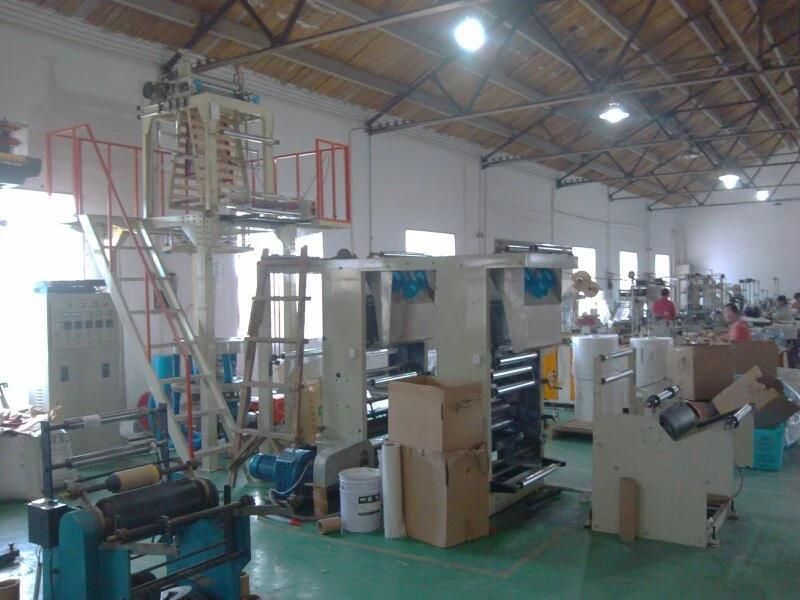 Film Blowing with Gravure Printing Machine Line