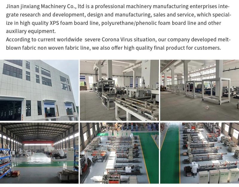 XPS Machine 20-120mm / 12-16qube/H XPS Production Line