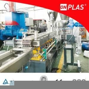PE/PS/PA/ABS + Glass/Carbon Fiber Engineering Plastic Pelletizing Extruder Line